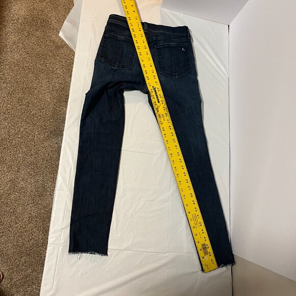 Rag‎ & Bone Jeans Women's 26 Blue High Rise Ankle Skinny Denim 26 - Picture 4 of 14